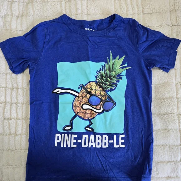 OshKosh B'gosh Blue Pineapple Tee - Picture 2 of 3